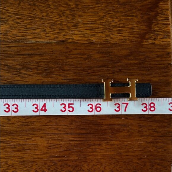 Hermès Narrow Belt. Reversible Leather Strap ⭐️? main image 11